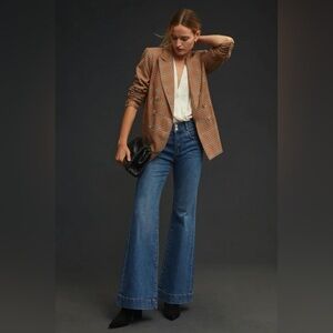 Anthropologie X PILCRO Retro High-rise Flare Jeans Size 25 NWT